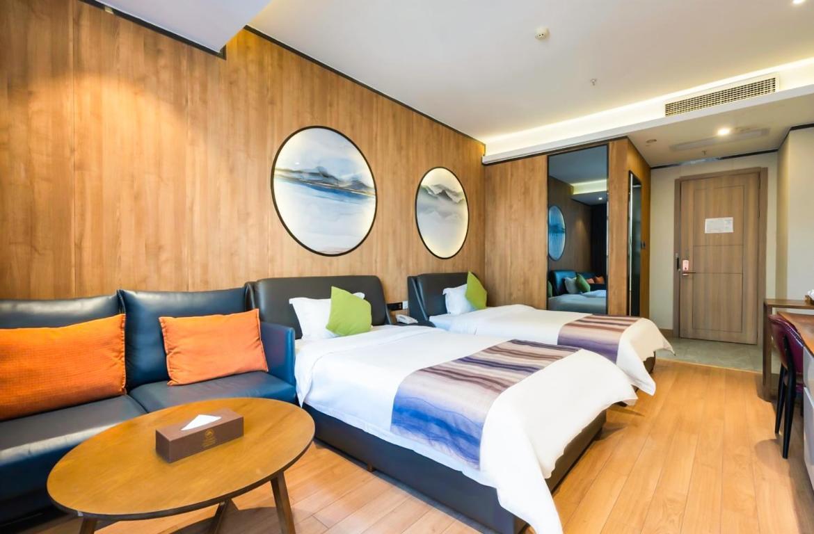 Guangzhou Nuomo International Hotel-Canton Fair Free Shuttle Bus Exteriör bild