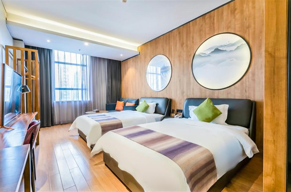 Guangzhou Nuomo International Hotel-Canton Fair Free Shuttle Bus Exteriör bild